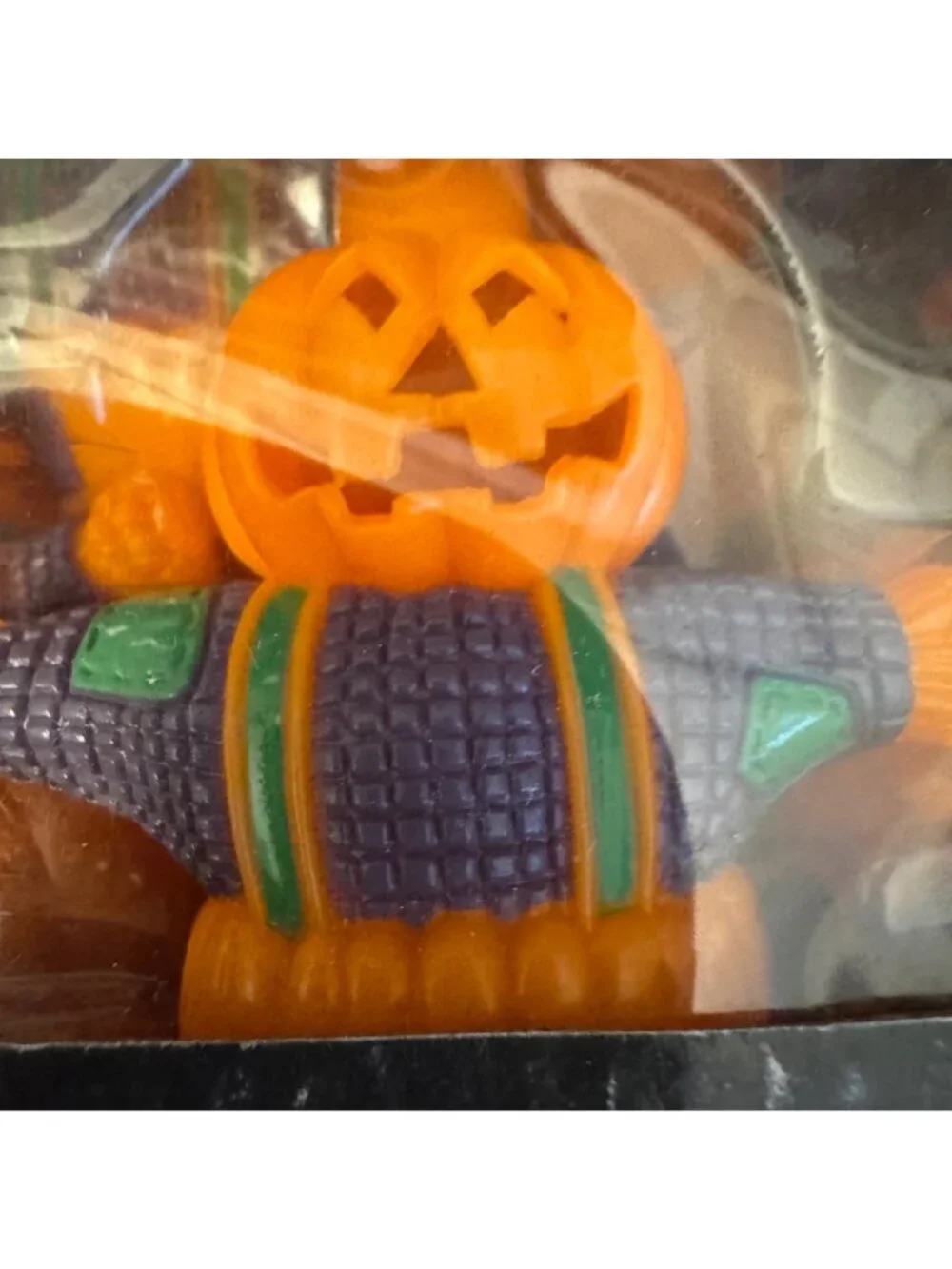 3 sets - 20-Light Pumpkin Scarecrows Halloween String Lights Indoor/Outdoor Set - Picture 2 of 11